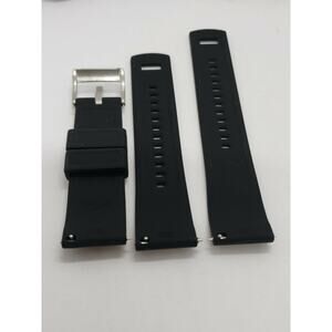 Elite Silicone Watch Straps Black Size